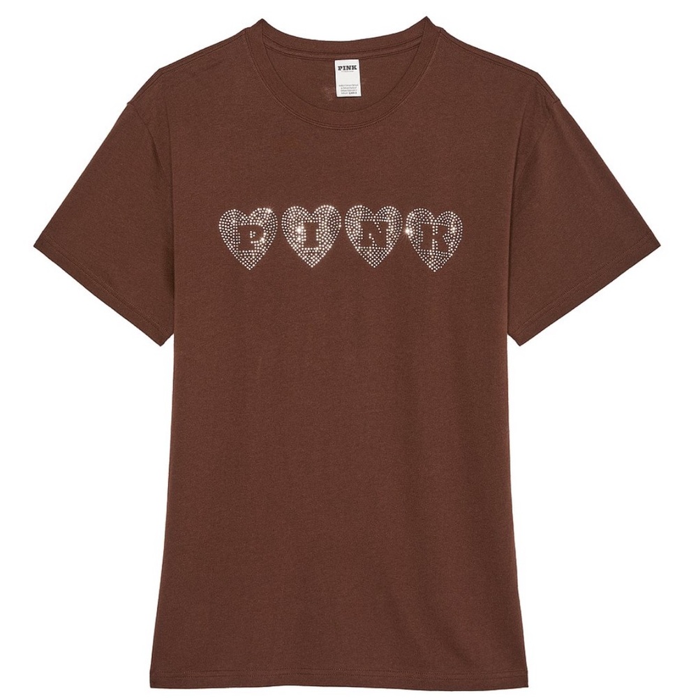 PINK CAMPUS COTTON TEE
